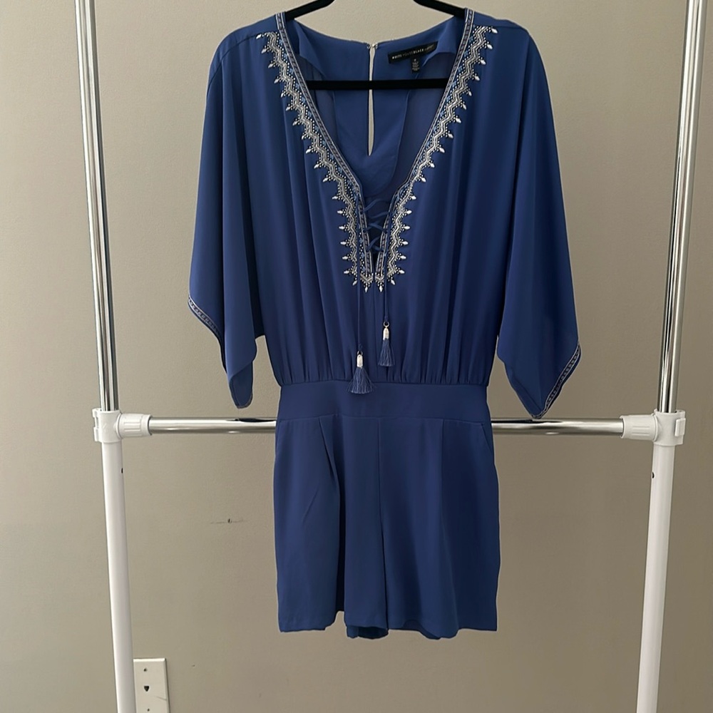 White House Black Market Romper.